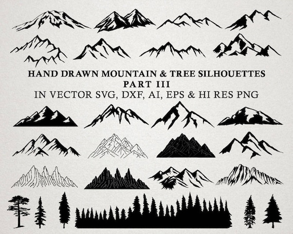 Free Free Mountain And Trees Svg Free 398 SVG PNG EPS DXF File