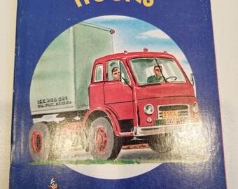 Trucks, A Rand McNally Elf Book, softcover, Copyright 1959