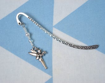 Silver bookmark - little fairy