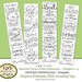 Ephesians 1-4 Color Your Own Bookmarks Bible Journaling Illustrated Faith INSTANT DOWNLOAD Scripture Digital Printable Christian Religious