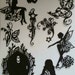 Selection of Fairy themed die cuts