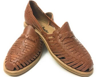 Original Mexican huaraches sandals . Women's leather sandals . Huaraches Mexicanos