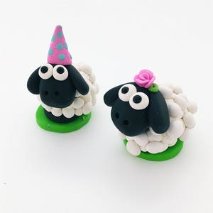 Sheep cake topper | Etsy