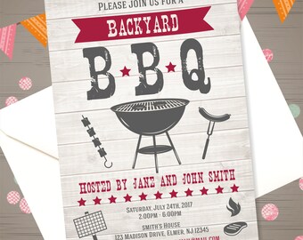 summer barbecue invitation bbq invitation summer cookout