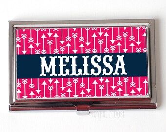 Personalized Business Card Case - Custom Business Card Case