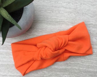 Baby Headband, Baby Headwrap, Knotted Headwrap, Knotted Headband, Baby Turban Headband, Top Knot Headband