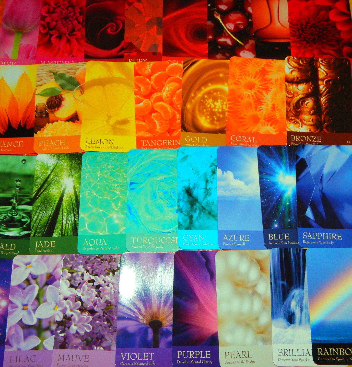 color oracle cards