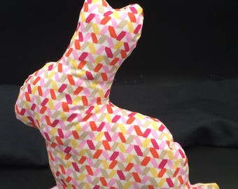 bunny shaped pillow pattern