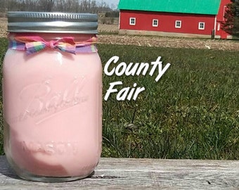 County Fair Soy Candle in 16 oz Jar