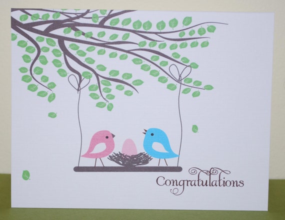 congratulations on new baby card