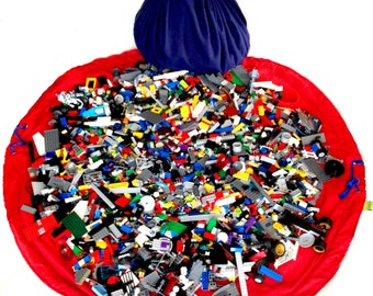 Lego Bag - Lego Mat - Lego Storage - Lego Bag Playmat - Lego Storage Bag - Lego - Toy Bag - Lego Play Mat - Toy Storage - Playmat - Toyzbag