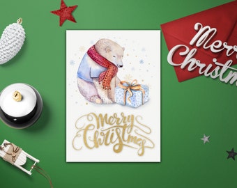 christmas card templates printable