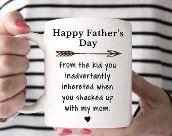 Funny Stepfather Mug | Step Father Father's Day Mug | Step Dad Mug | Step Dad Gift | Step father Gift | Funny Step Dad Mug | Stepdad mug