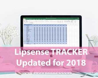 SeneBusiness Tracker, SeneSister Business Tracker, Lipsense Sales Excel Spreadsheet, Senegence Business Excel Spreadsheet, US Version