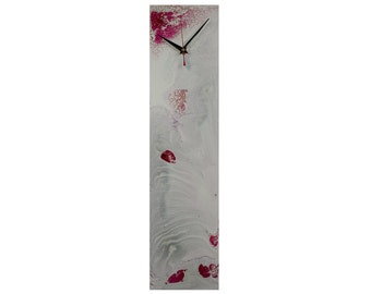 Abstract Decor Modern Wall Clock Modern Wall Decor Abstract Wall Art Contemporary Art Modern Art Abstract Painting Abstract Art Glass Clock