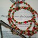 Beaded Eyeglass Leash Necklace Holder Keeper Minder, Cheater Chain for Glasses Readers Eyewear Magnifiers, Christmas Holiday red green gold