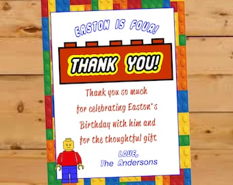 thank you cards for kids