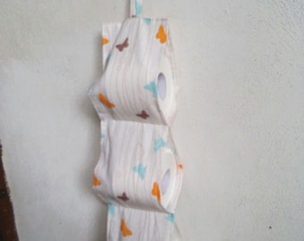 Discount door rolls of toilet paper for handmade fabric bath