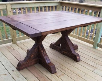Farmhouse Table (LOCAL Pickup/DELIVERY ONLY)