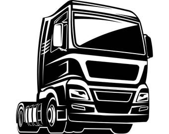 Download Truck driver svg | Etsy