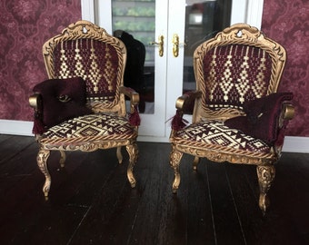 Vintage Dollhouse Chairs