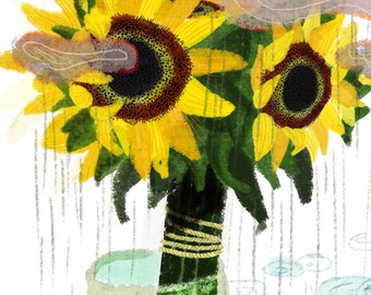 Flowers for A Gloomy Afternoon