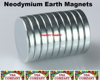50) Pcs 15mm x 1mm Super Strong Neodymium Earth Magnet DIY Very Strong Magnet Frig magnet Crafts Bottle caps Button Cabochons Jewelry Magnet