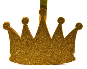 Princes Glitter Crown Decoration (Smooth Foam)