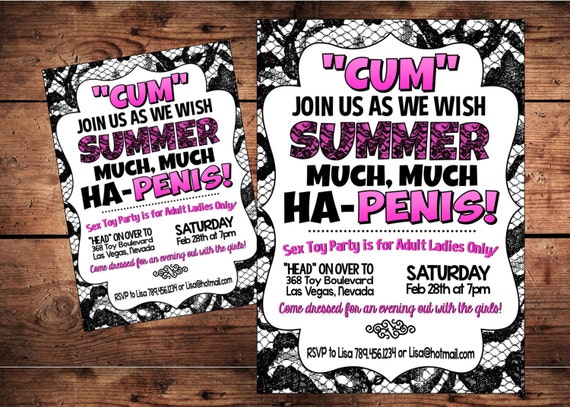 Passion Party Invitation Wording 4