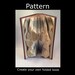 Book Folding Art Pattern - 2 Mice kissing Pattern to create your own folded book art