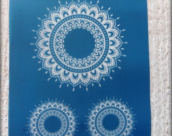 Silk screen for polymer clay