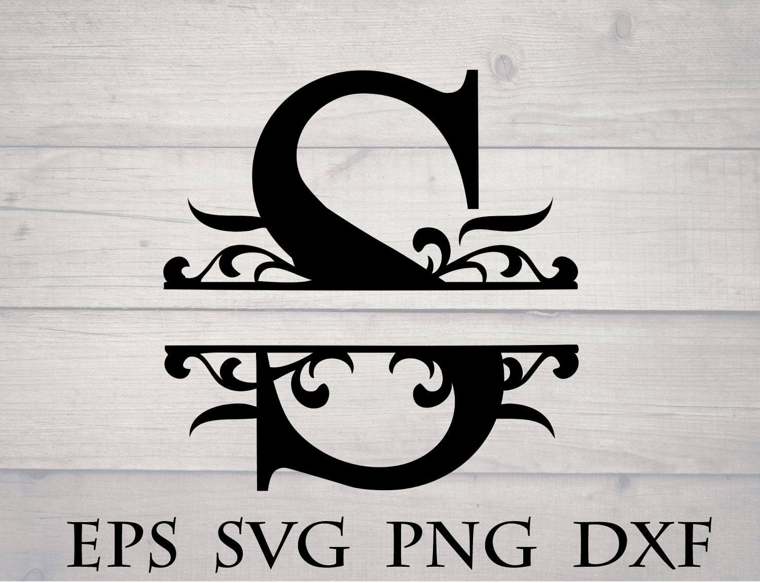 Download Initials In Monogram Svg - Layered SVG Cut File