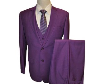 3 Piece Suit in Purple