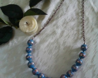 Recycle Vintage Beads Necklace
