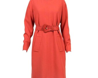 Givenchy 1960s Haute Couture Numbered Mandarin Dress