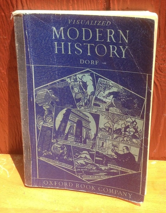 Visualized Modern History + Philip Dorf + 1946 + Vintage Book
