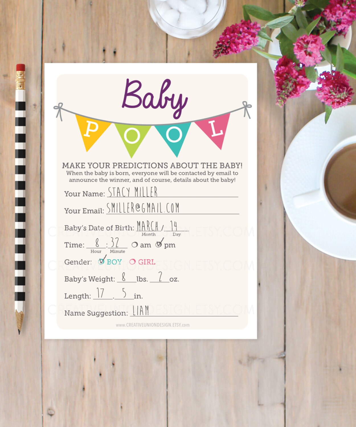 Baby Pool Baby Shower Game Advice Baby Pool Game Baby