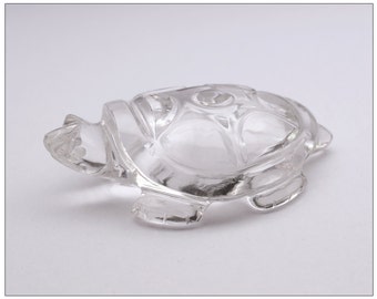 Rock Crystal Carved Tortoise
