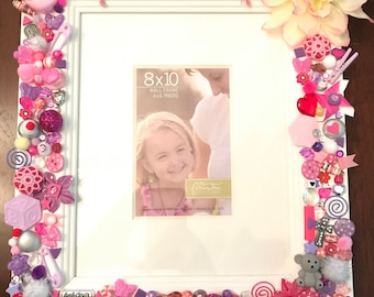 Baby Girl decorated frame