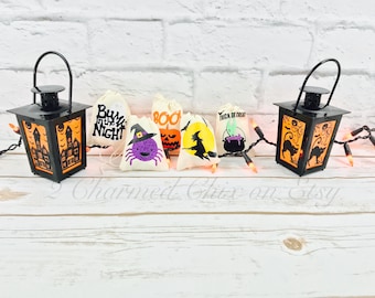 Halloween Party Bags/Halloween Goody Bags/Halloween Treat Bags/Halloween Muslin Bags/Trick or Treat Bags/Halloween Thank You bags/