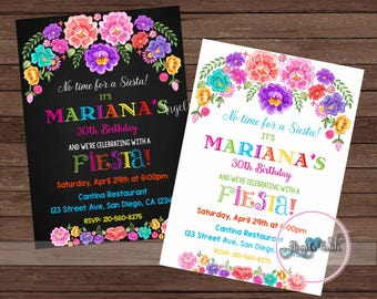 mexican fiesta invitations templates