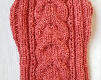 Hand knit Dog Sweater-Dog Coat-Dog Costume-Dog Clothes-Dog fashion- Size M