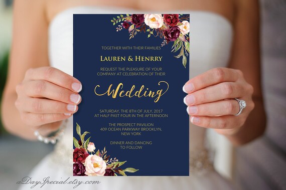 Vistaprint Gold Foil Wedding Invitations 1