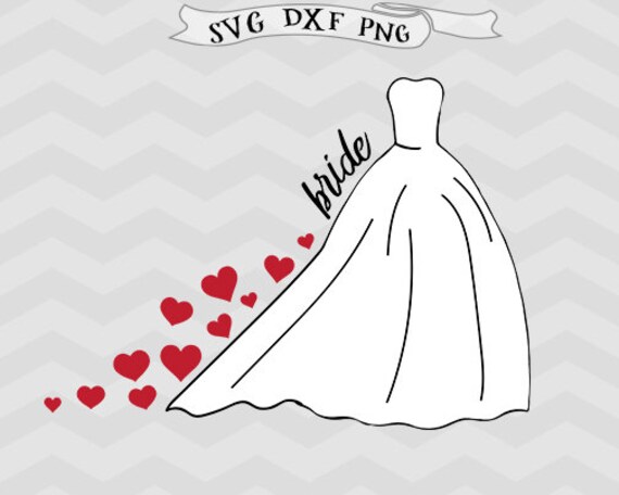 Free Free 259 Silhouette Wedding Dress Svg SVG PNG EPS DXF File