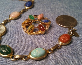 Scarab Costume Jewelry