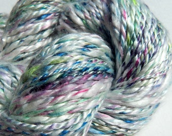 Speckle Silk-Handspun Mulberry Silk Yarn