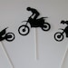 Dirt Biking Centerpiece or Cake Topper (237C)