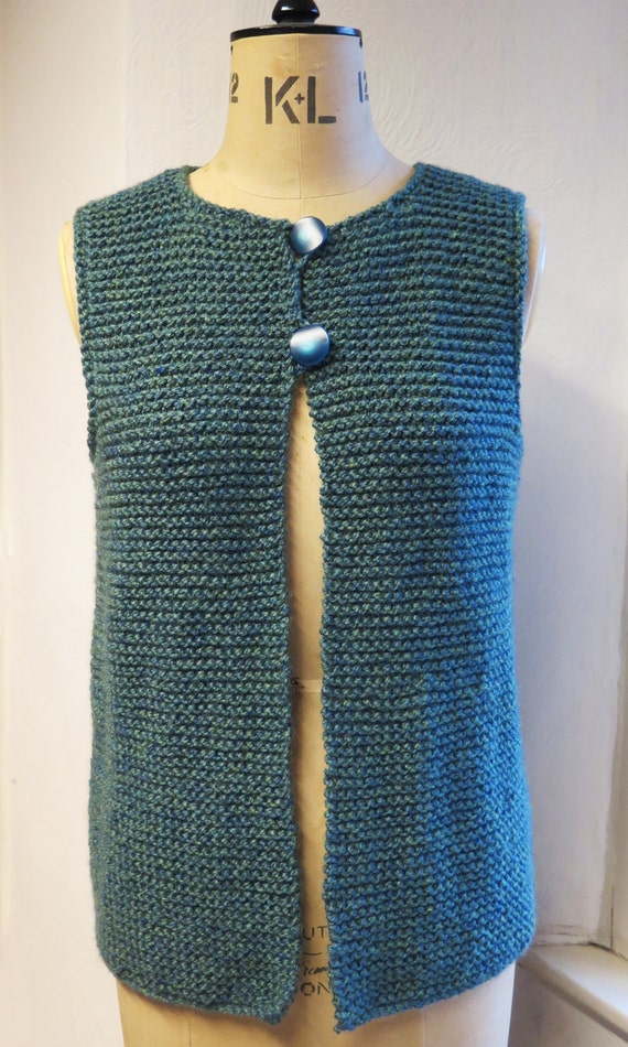 Easy mens vest knitting pattern free for beginners