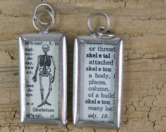 Skeleton Definition Pendant or Charm (JWL)