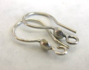 MS Half Ball Earwires (6 pr) Bali Sterling Silver Fair Trade